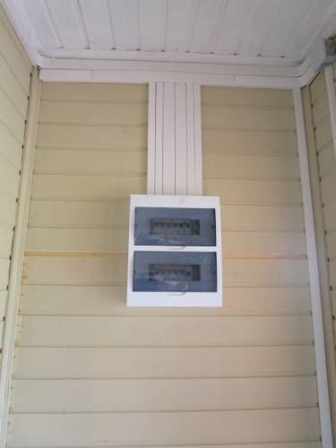 Электрика в деревянном доме